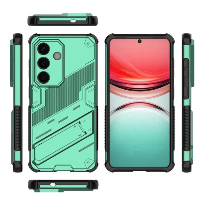 OEM - Mobilskal till Samsung Galaxy S26/S26 Pro PC + TPU Stötsäker - Grön