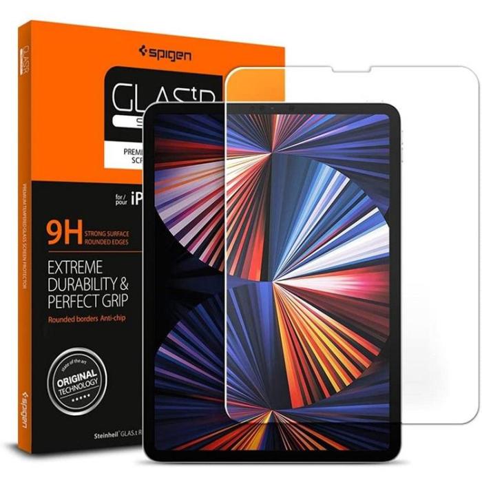 UTGATT - Spigen Härdat Glas Skärmskydd iPad Pro 12.9 (2020/2021/2022) - Transparent