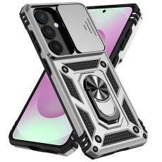 OEM - Mobilskal till Samsung Galaxy S26 Plast med Linsskydd St&auml;ll - Silver
