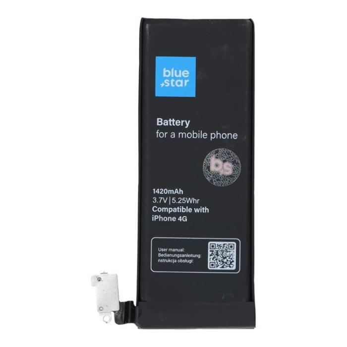 Blue Star - Blue Star iPhone 4 Batteri HQ 1420 mAh