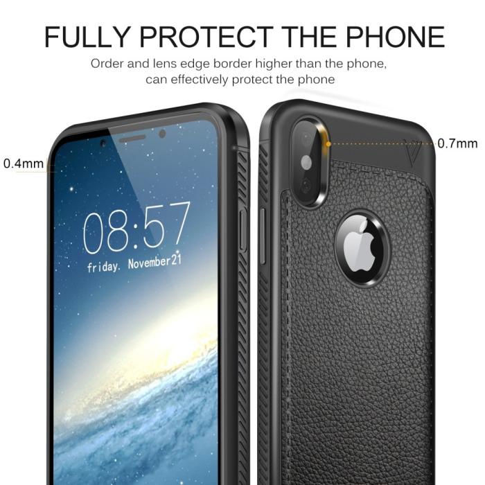IVSO - IVSO Gentry Skal till Apple iPhone XS / X - Svart