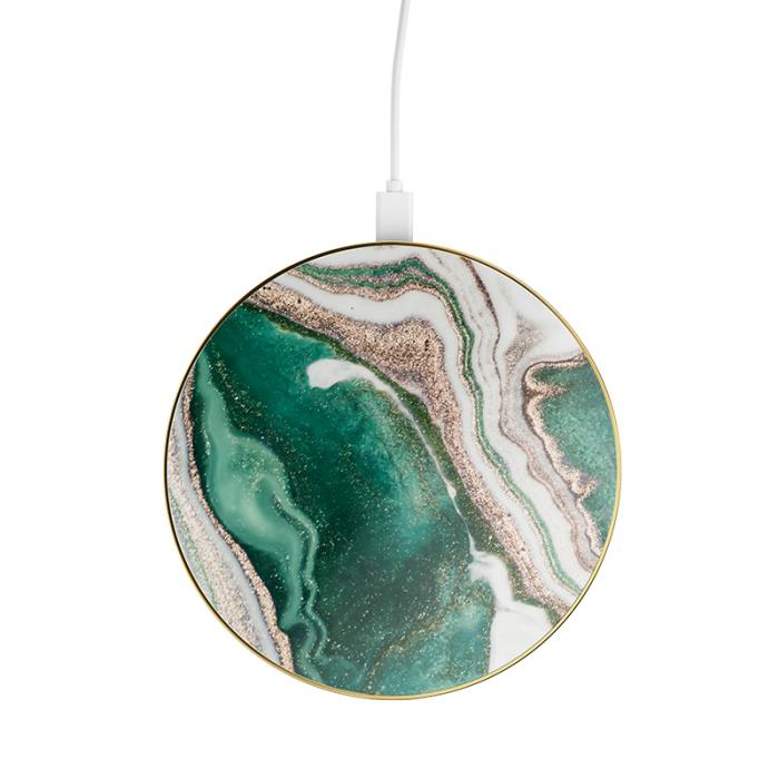 iDeal of Sweden - iDeal of Sweden Fashion Qi Charger Golden Jade Marble