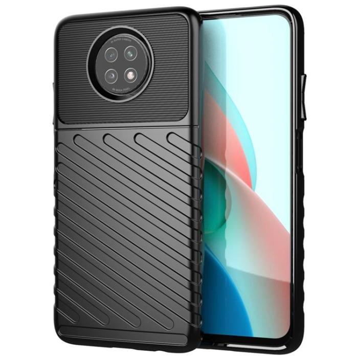 UTGATT1 - Thunder Flexible Skal Xiaomi Redmi Note 9T - Svart