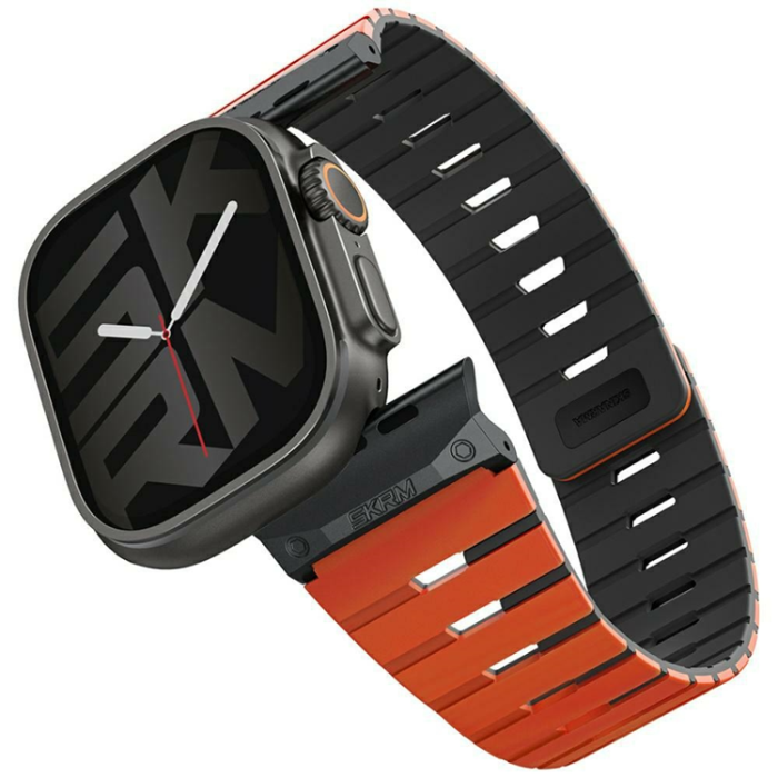 Skinarma - Skinarma Apple Watch 49/46/45/44 Armband Gemini - Orange