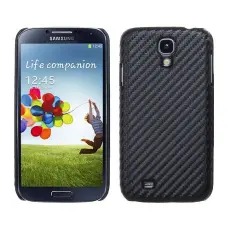 OEM - Carbon Fiber Baksideskal till Samsung Galaxy S4 i9500 - (Svart)