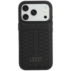 Audi - Audi Mobilskal F&ouml;r iPhone 18 Pro/17 Pro Magsafe L&auml;der - Svart