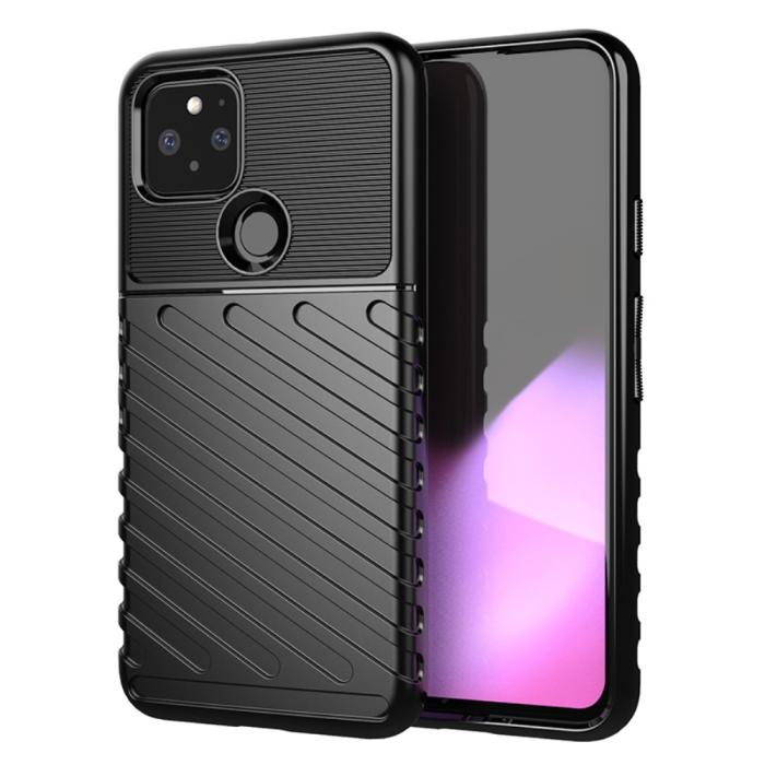 UTGATT1 - Thunder Twill Mobilskal Google Pixel 5 - Svart
