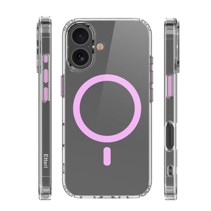 Etteri - Etteri iPhone 16 Mobilskal MagSafe Color - Rosa