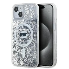 KARL LAGERFELD - Karl Lagerfeld Mobilskal till iPhone 15 MagSafe Glitter Choupette