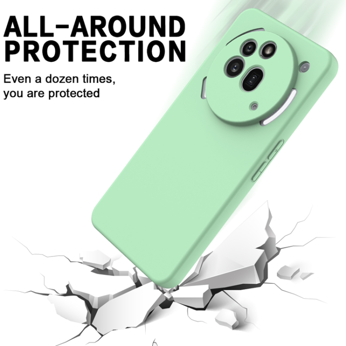 A-One Brand - Nothing Phone (3a) Pro Mobilskal Liquid Silikon med Handrem