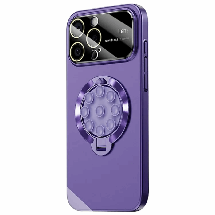 OEM - iPhone 14 Pro Mobilskal Magsafe Sugkopphållare Kickstand - Lila