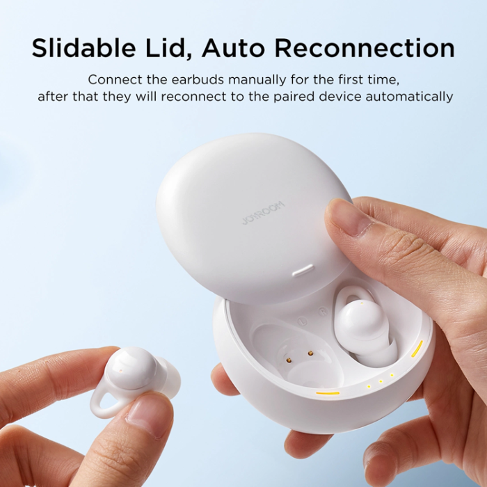 Joyroom - Joyroom TWS Trådlösa Hörlurar Cozydots Series Bluetooth 5.3 - Vit
