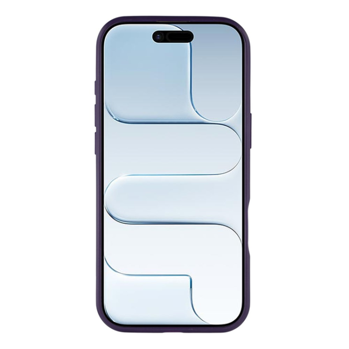 A-One Brand - iPhone Air Mobilskal MagSafe Lins Kickstand - Mörklila