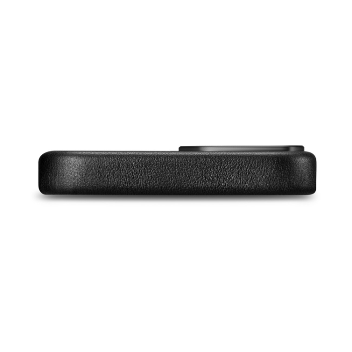 ICARER - iCarer iPhone 14 Skal MagSafe Äkta Läder - Svart