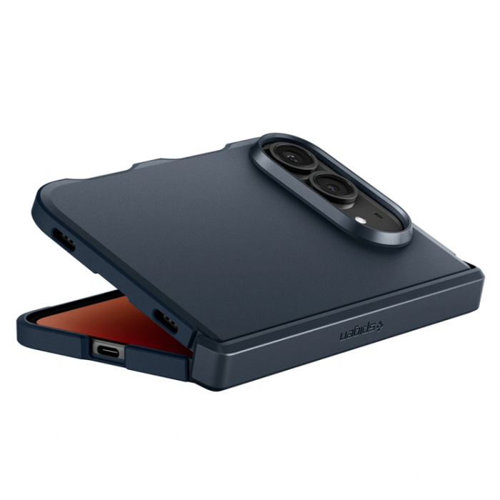 Spigen - Spigen Mobilskal För iPhone Duo Magsafe Tough Armor - Metal Slate