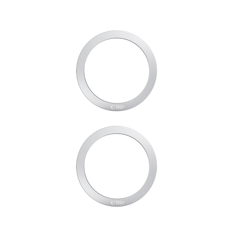 2in1 Tech-Protect MagSafe Magnetisk Ring - Silver | 2353 | AlltMobil