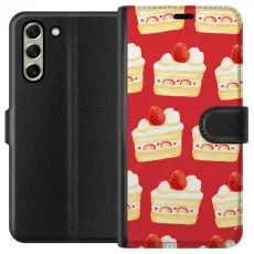 Gustaf - Pl&aring;nboksfodral till Samsung Galaxy S21 FE 5G med T&aring;rta