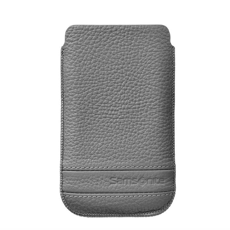 Samsonite Classic Mobilväska Läder Medium - Grå | 2353 | AlltMobil