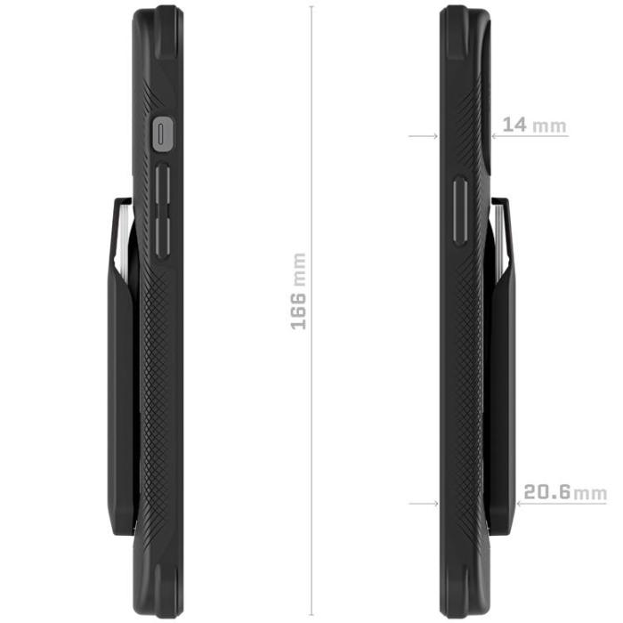UTGATT5 - Ghostek Exec 5 Magnetic Wallet MagSafe Skal iPhone 13 Pro Max - Svart