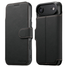 SUTENI - SUTENI iPhone Air Plånboksfodral Detachable Q-05 - Svart