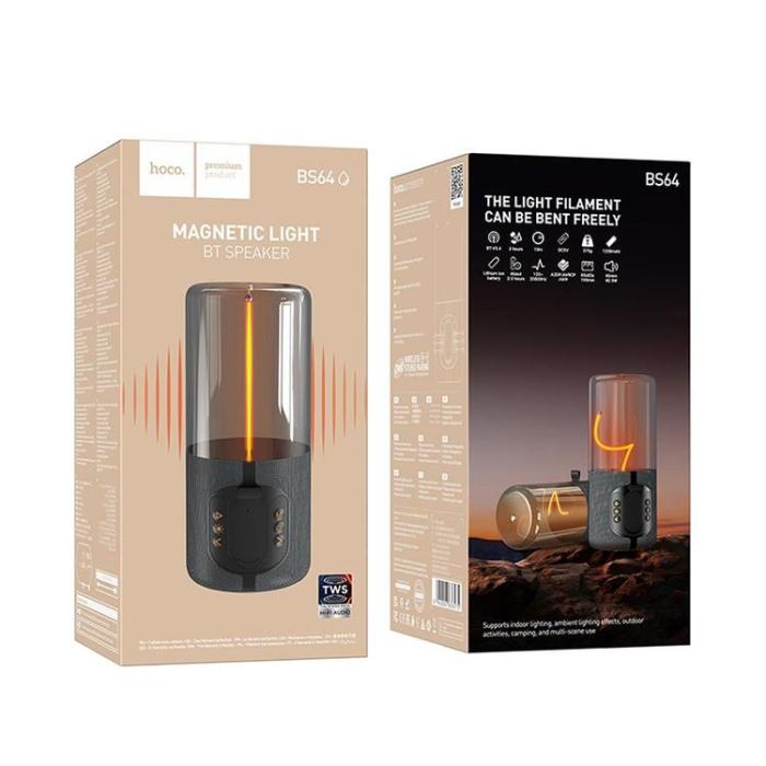 Hoco - Hoco Bluetooth-Högtalare BS64 - Grå