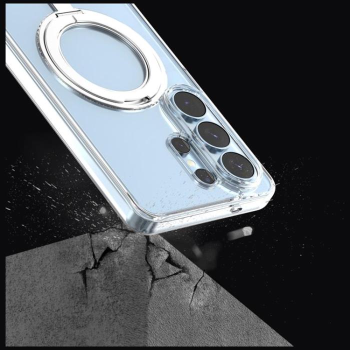 Araree - Araree Mobilskal För Galaxy S26 Ultra MagSafe Duple M Stand - Clear