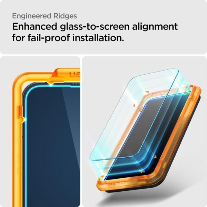 UTGATT - Spigen Nothing Phone 2 Härdat Glas Skärmskydd