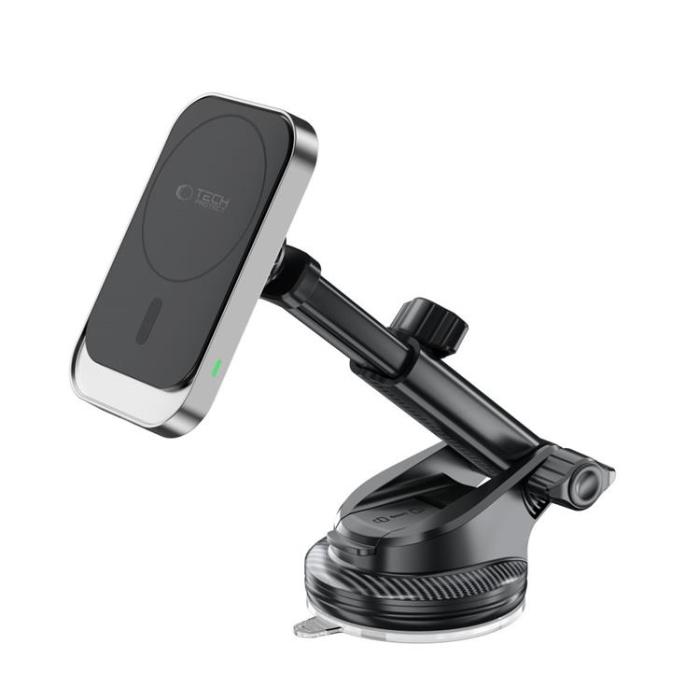 Tech-Protect - Tech-Protect Bilhållare Magsafe Magnetic Trådlös Laddare 15W