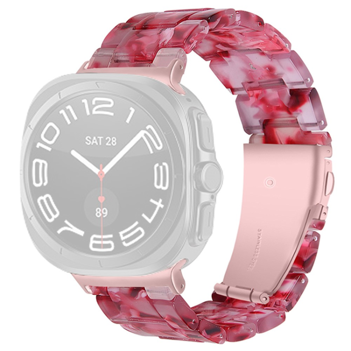 A-One Brand - Galaxy Watch 8/8 Classic (40/44/46mm) Armband Acrylic Vattentät Resin