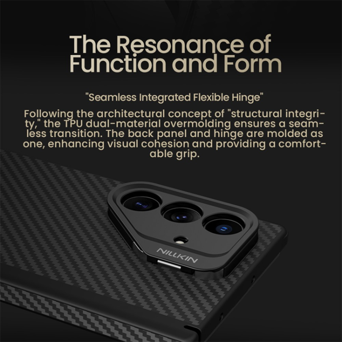 Nillkin - NILLKIN Galaxy Z Fold 7 Mobilskal MagSafe Lens Kickstand