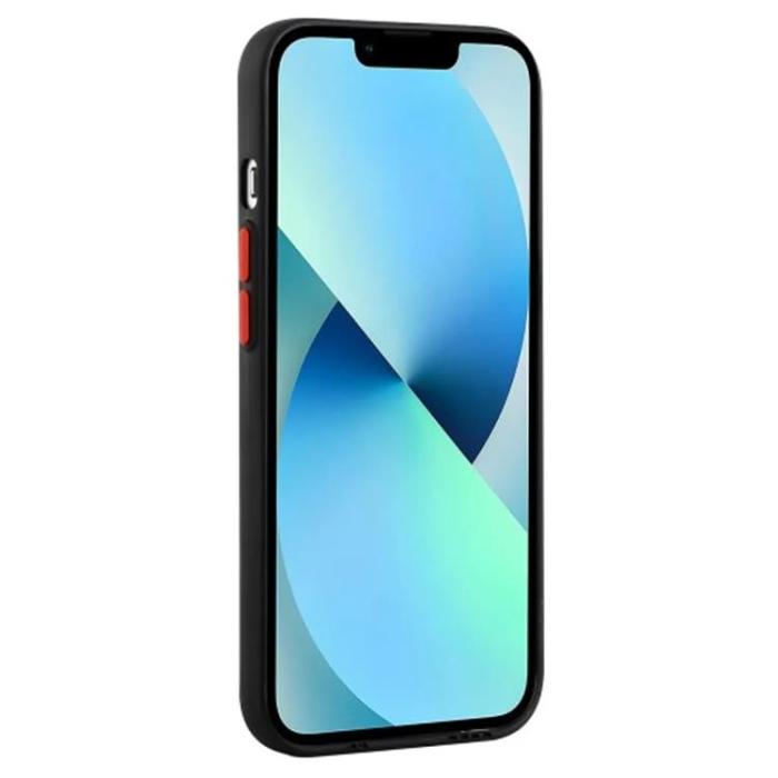 Taltech - iPhone 15 Mobilskal Korthållare TPU - Svart