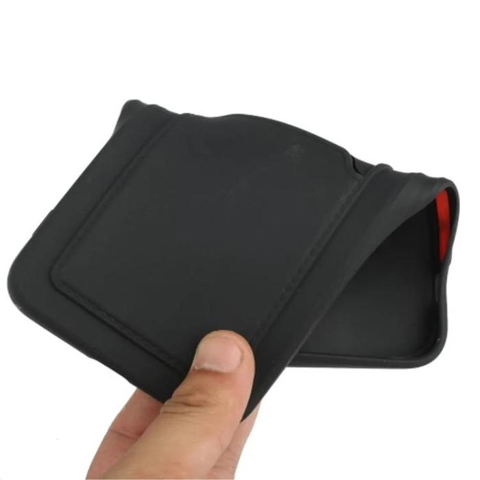 Taltech - iPhone 15 Mobilskal Korthållare TPU - Svart