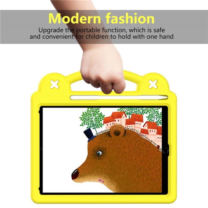 A-One Brand - iPad Air 2 (2014)/Air (2013) Skal EVA Kickstand Shockproof - Gul