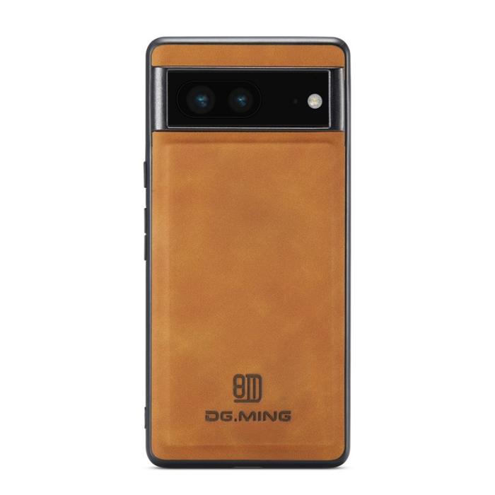 DG.MING - DG.MING Google Pixel 6a Plånboksfodral Detachable 2-in-1 M2 - Brun
