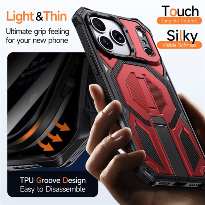 A-One Brand - iPhone 17 Pro Max Mobilskal Magsafe Shockproof