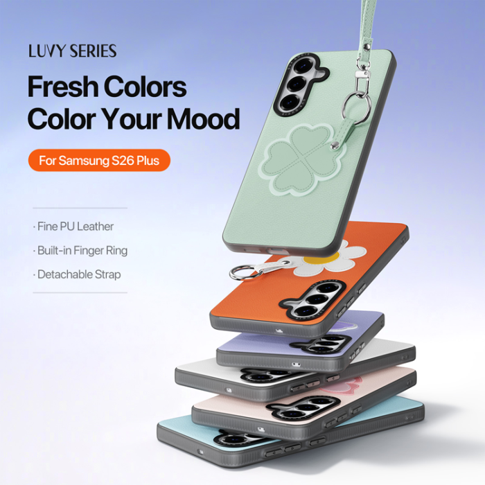 Dux Ducis - DUX DUCIS Mobilskal till Galaxy S26 Ringhållare/Handledsrem Luvy Series