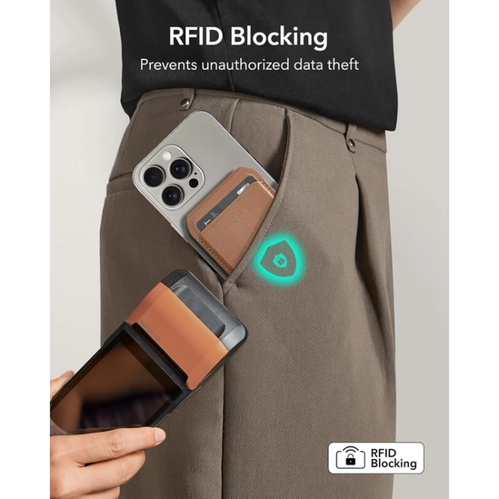 ESR - ESR MagSafe Korthållare Stativ Classic RFID - Brun