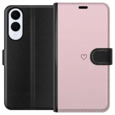Gustaf - Pl&aring;nboksfodral till Samsung Galaxy S25 Edge med Litet Hj&auml;rta