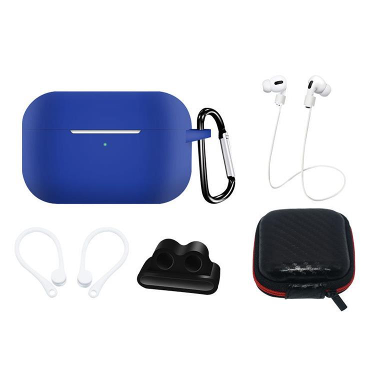 [5-Pack] Airpods Pro 2/Pro 1 Tillbehör Set - Blå | 2353 | AlltMobil