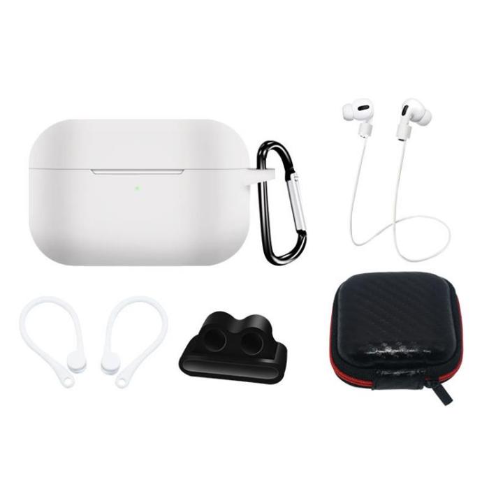 OEM - [5-Pack] Airpods Pro 2/Pro 1 Tillbehör Set - Vit