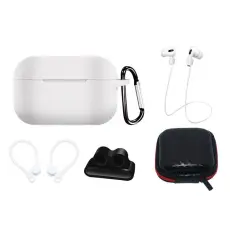 OEM - [5-Pack] Airpods Pro 2/Pro 1 Tillbehör Set - Vit