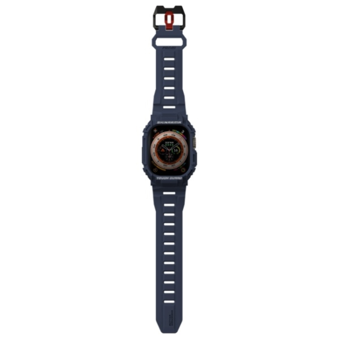 Skinarma - Skinarma Apple Watch (49mm) Armband Mecha - Marinblå