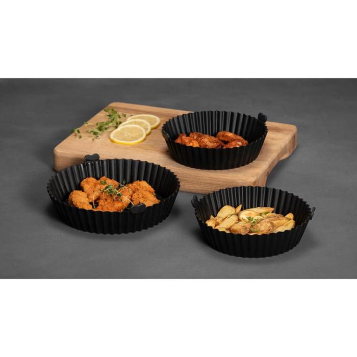 MAKU - MAKU Silikonform för Air Fryer 18,5x14,5 cm