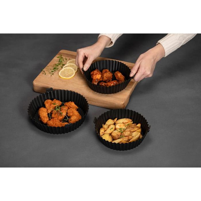 MAKU - MAKU Silikonform för Air Fryer 21,5X17,5 cm