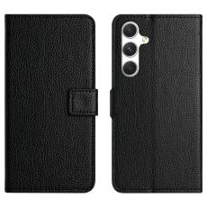 OEM - Pl&aring;nboksfodral f&ouml;r Samsung Galaxy S26 Konstl&auml;der - Svart