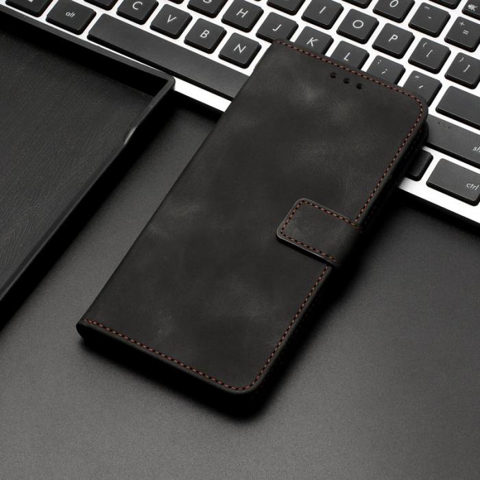 OEM - Plånboksfodral för Samsung Galaxy S26 Konstläder - Svart