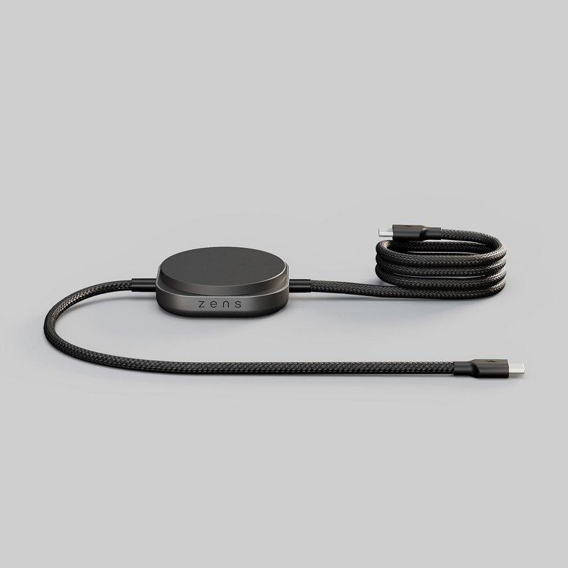 ZENS Laddkabel USB-C Pro 2 Qi2 Svart