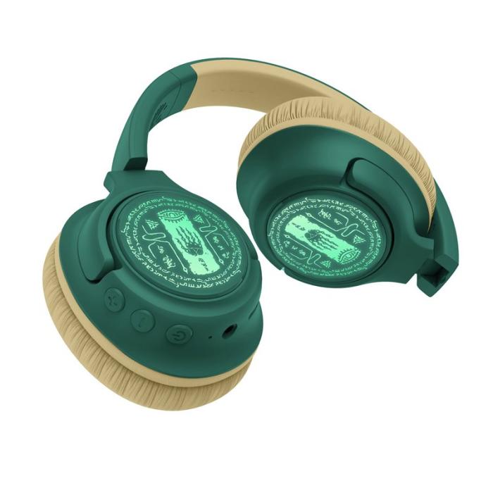 ZELDA - ZELDA Hörlur Zelda Over-Ear Trådlös LED Ljus Ljuddelning