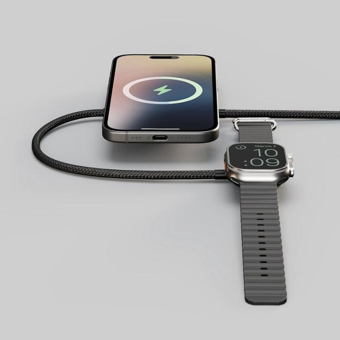 ZENS - ZENS Laddkabel Pro 2 Qi2 Svart