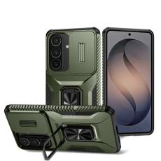 OEM - Mobilskal f&ouml;r Samsung Galaxy S26 Kickstand TPU + PC - Gr&ouml;n